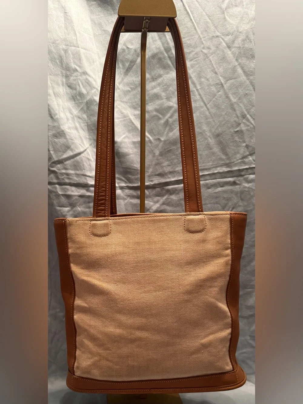 Coach Bleecker Canvas Bucket Tote / Tote Bag Vintage Manufactured December 1999